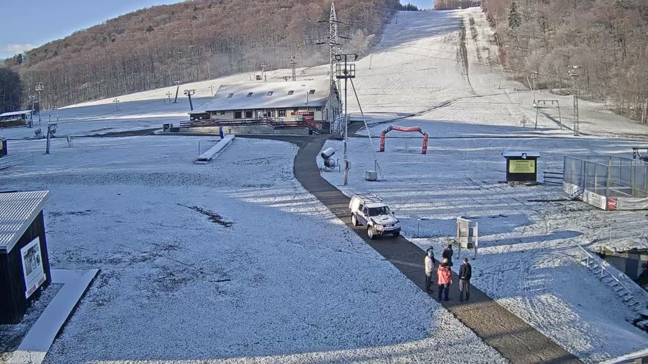 Jahodna Ski Slope West View Live Cam - Sever, Kosice 1, Kosice, Slovakia