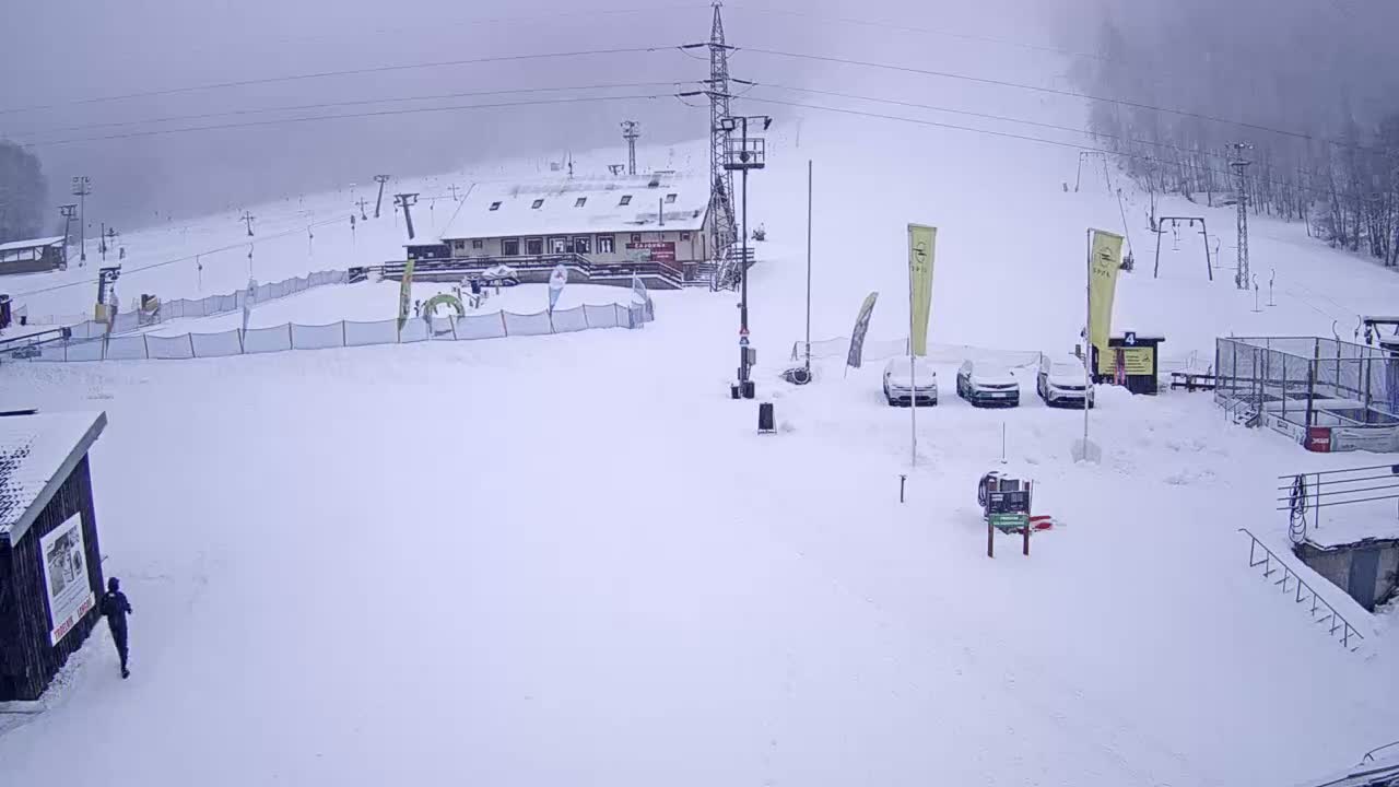 Jahodna Ski Slope West View Live Cam - Sever, Kosice 1, Kosice, Slovakia