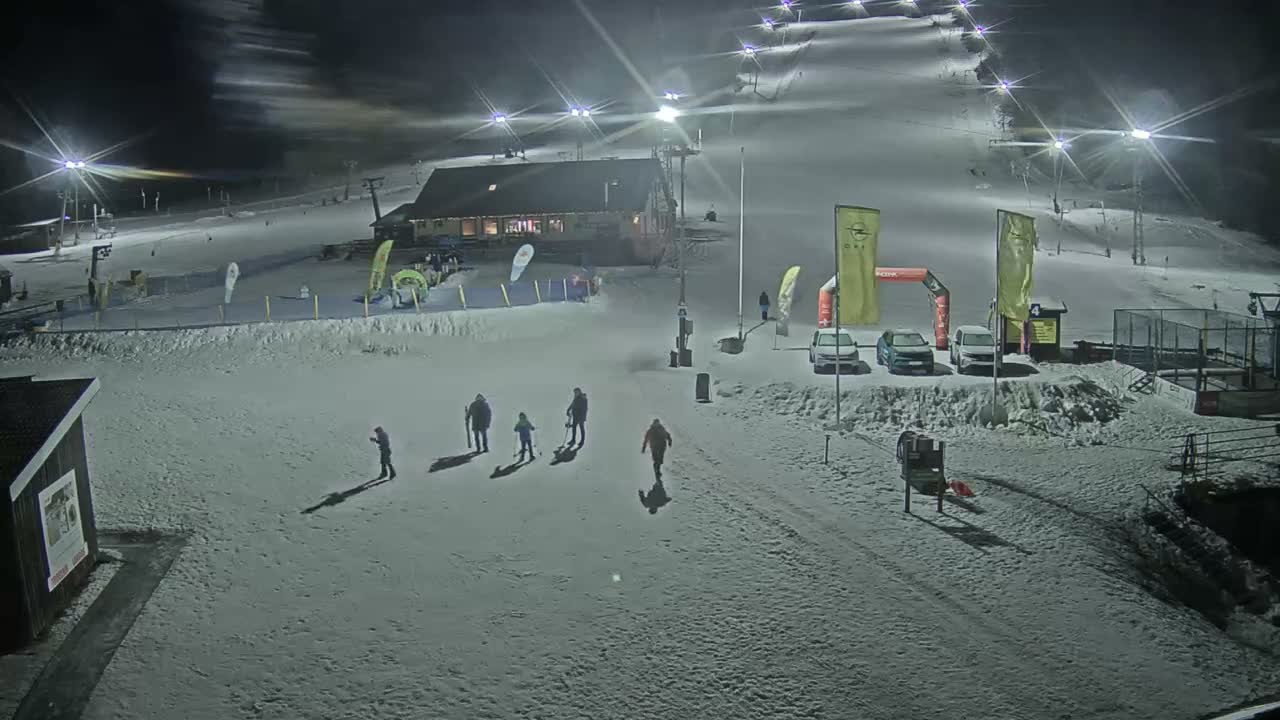 Jahodna Ski Slope West View Live Cam - Sever, Kosice 1, Kosice, Slovakia