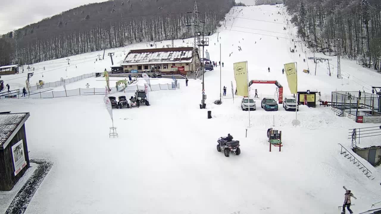 Jahodna Ski Slope West View Live Cam - Sever, Kosice 1, Kosice, Slovakia