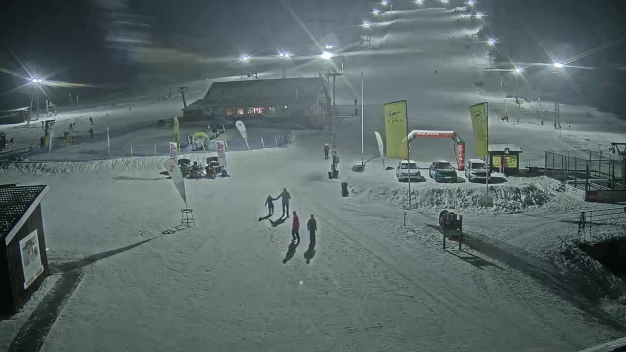 Jahodna Ski Slope West View Live Cam - Sever, Kosice 1, Kosice, Slovakia