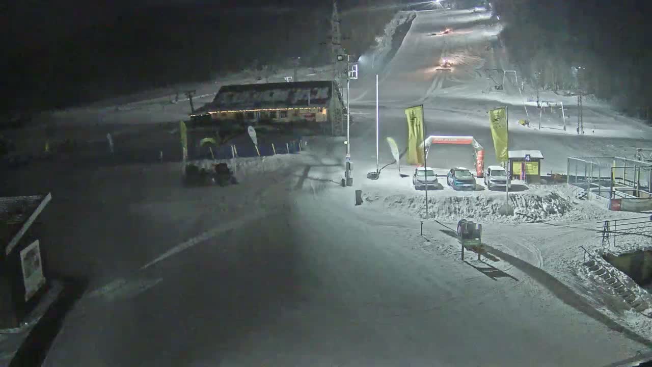 Jahodna Ski Slope West View Live Cam - Sever, Kosice 1, Kosice, Slovakia