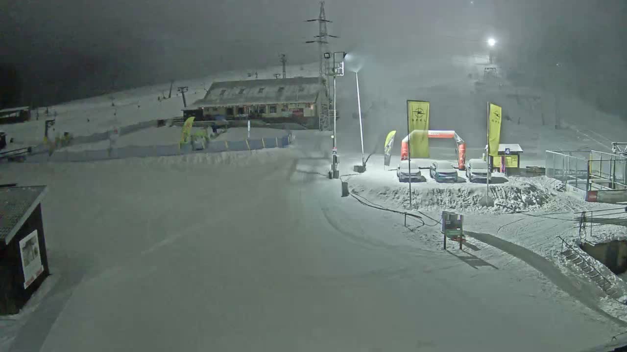 Jahodna Ski Slope West View Live Cam - Sever, Kosice 1, Kosice, Slovakia