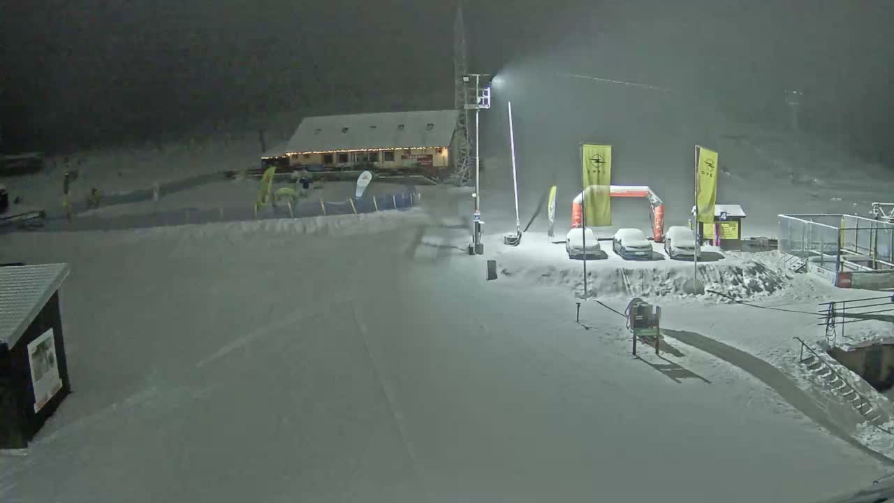 Jahodna Ski Slope West View Live Cam - Sever, Kosice 1, Kosice, Slovakia