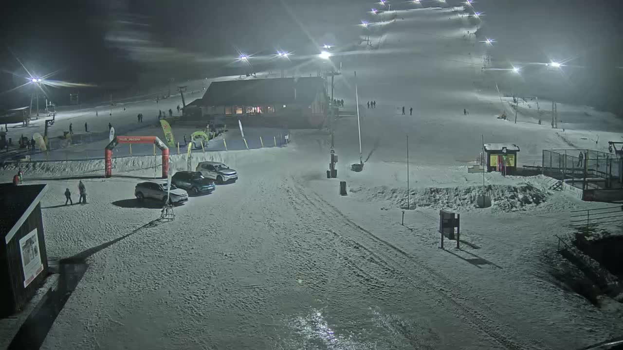 Jahodna Ski Slope West View Live Cam - Sever, Kosice 1, Kosice, Slovakia