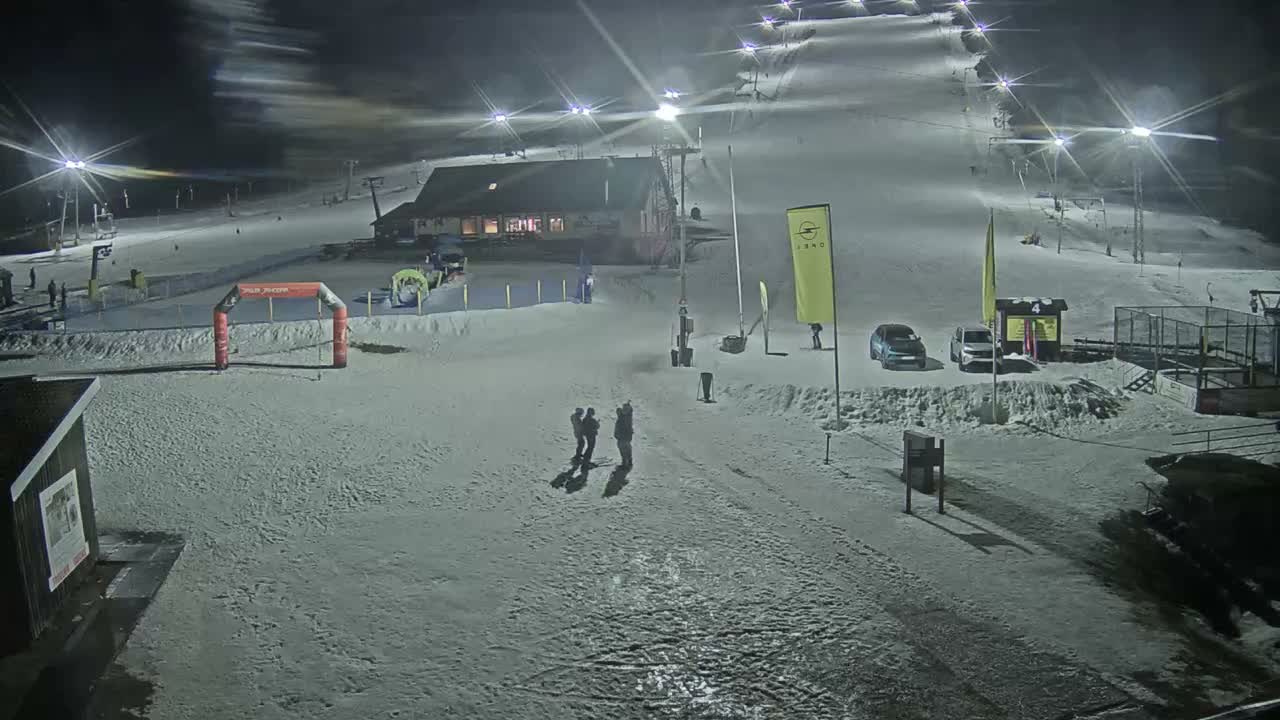 Jahodna Ski Slope West View Live Cam - Sever, Kosice 1, Kosice, Slovakia
