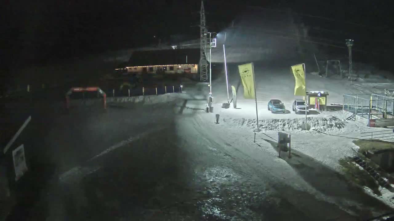 Jahodna Ski Slope West View Live Cam - Sever, Kosice 1, Kosice, Slovakia