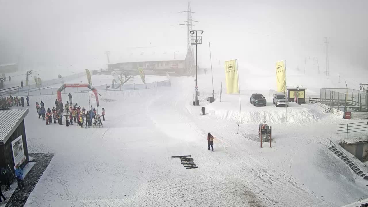 Jahodna Ski Slope West View Live Cam - Sever, Kosice 1, Kosice, Slovakia
