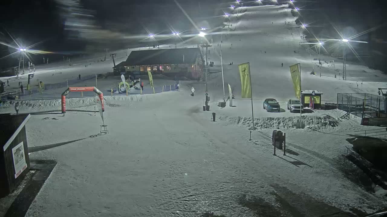 Jahodna Ski Slope West View Live Cam - Sever, Kosice 1, Kosice, Slovakia