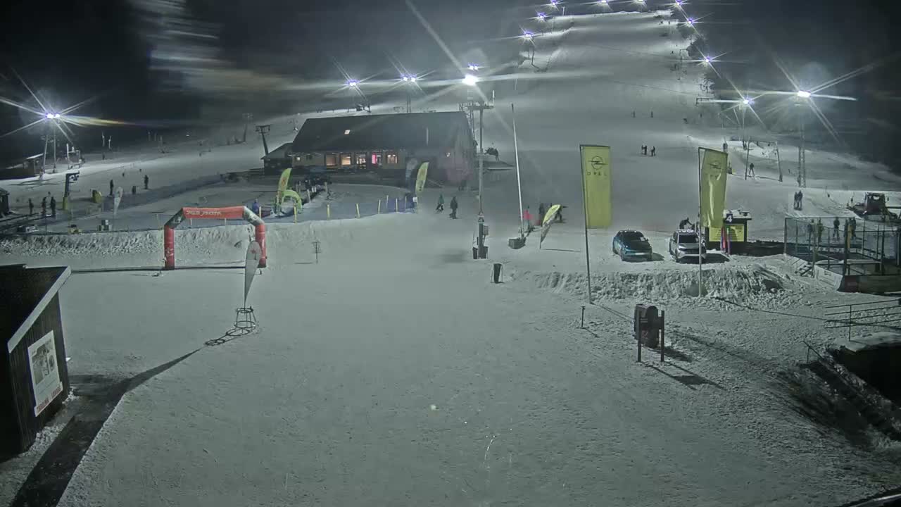 Jahodna Ski Slope West View Live Cam - Sever, Kosice 1, Kosice, Slovakia