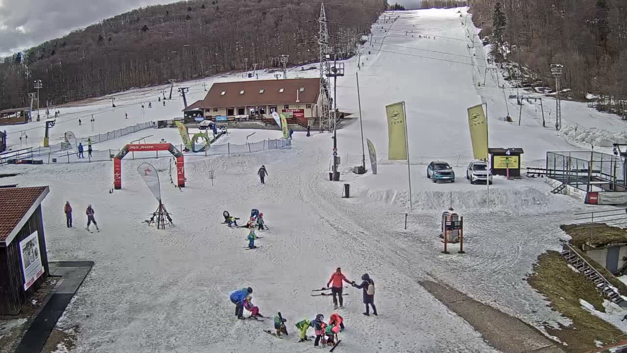 Jahodna Ski Slope West View Live Cam - Sever, Kosice 1, Kosice, Slovakia