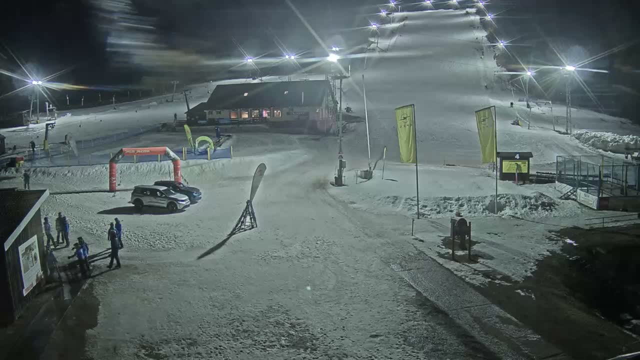 Jahodna Ski Slope West View Live Cam - Sever, Kosice 1, Kosice, Slovakia