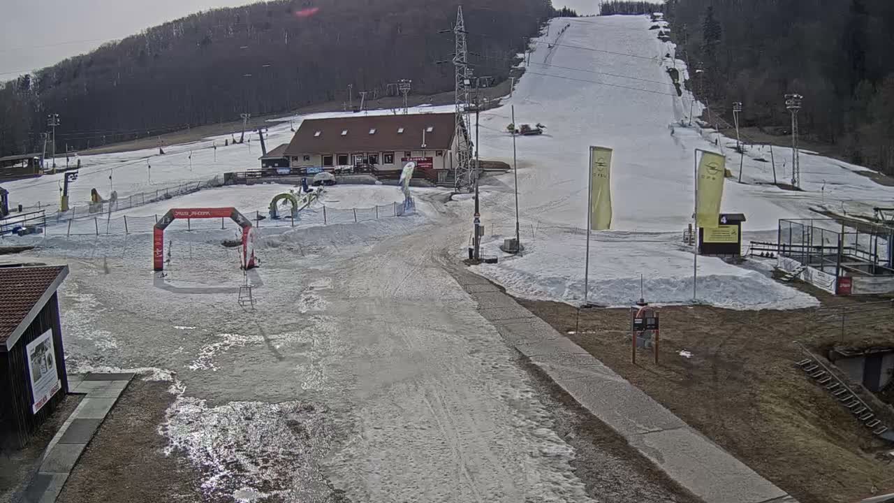 Jahodna Ski Slope West View Live Cam - Sever, Kosice 1, Kosice, Slovakia