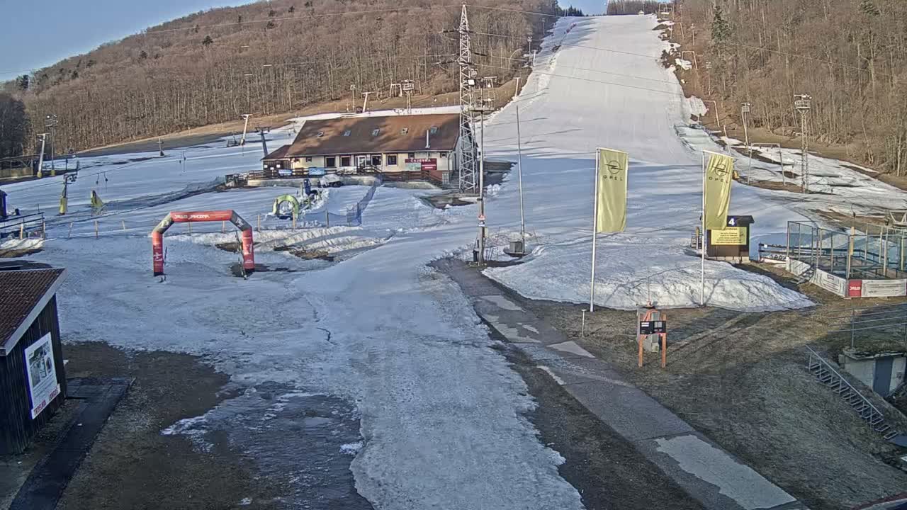 Jahodna Ski Slope West View Live Cam - Sever, Kosice 1, Kosice, Slovakia