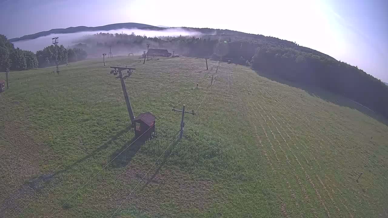 Jahodna Ski Slope East View Live Cam - Sever, Kosice 1, Kosice, Slovakia