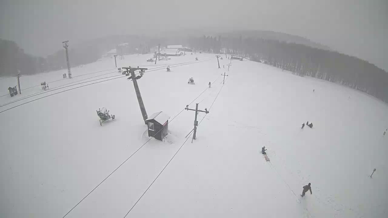 Jahodna Ski Slope East View Live Cam - Sever, Kosice 1, Kosice, Slovakia
