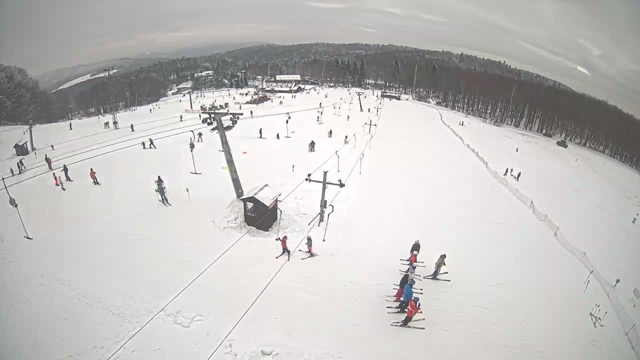 Jahodna Ski Slope East View Live Cam - Sever, Kosice 1, Kosice, Slovakia