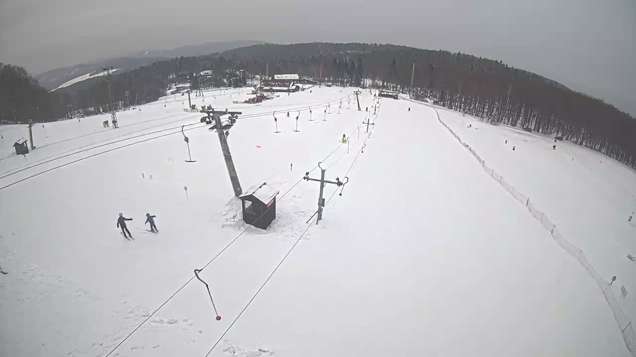 Jahodna Ski Slope East View Live Cam - Sever, Kosice 1, Kosice, Slovakia