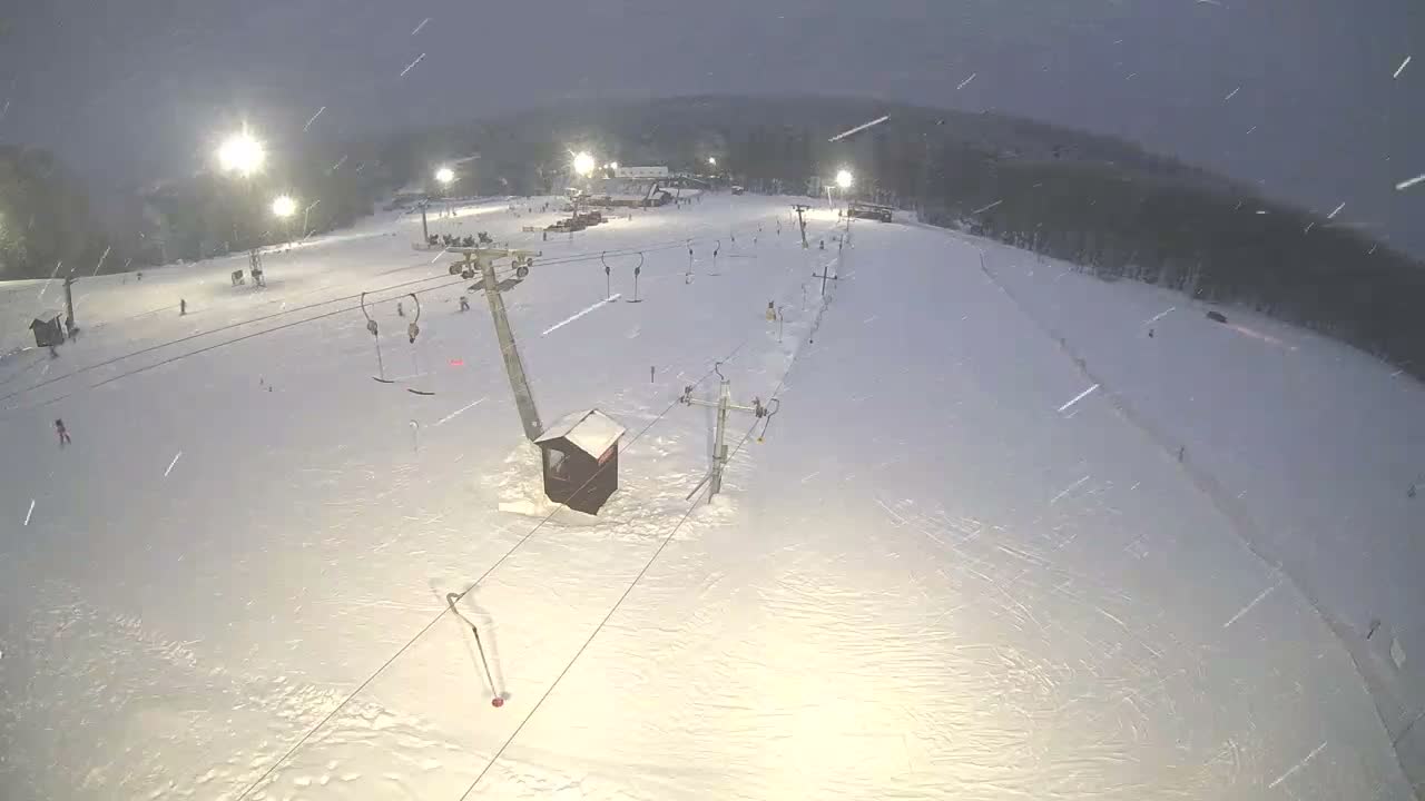 Jahodna Ski Slope East View Live Cam - Sever, Kosice 1, Kosice, Slovakia