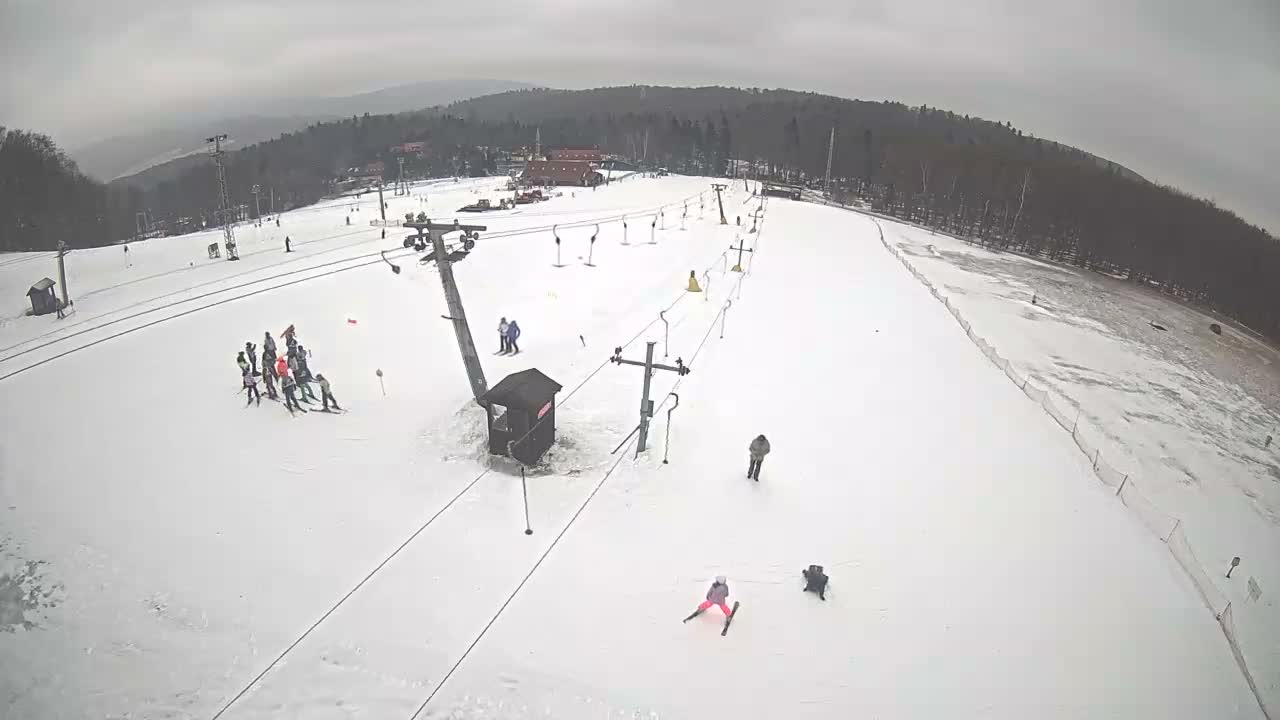 Jahodna Ski Slope East View Live Cam - Sever, Kosice 1, Kosice, Slovakia