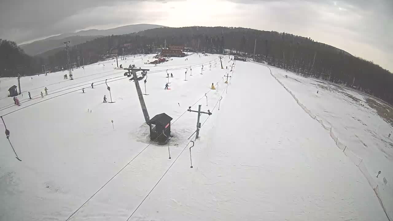 Jahodna Ski Slope East View Live Cam - Sever, Kosice 1, Kosice, Slovakia