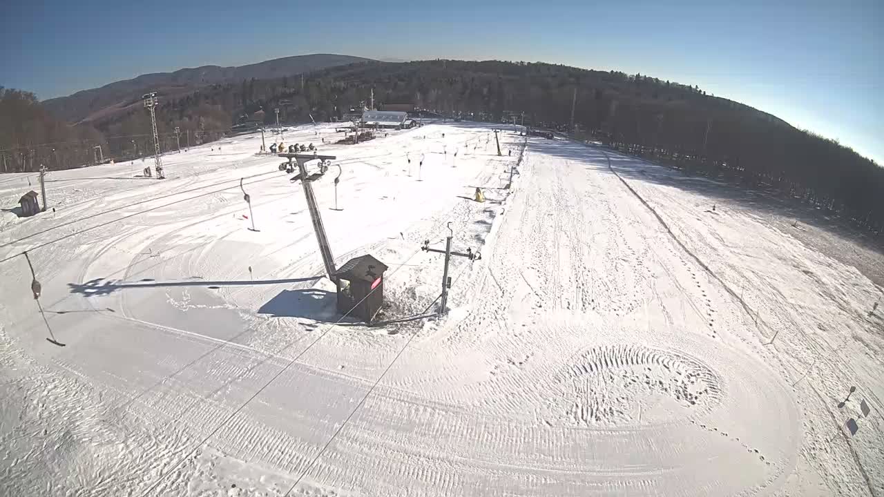 Jahodna Ski Slope East View Live Cam - Sever, Kosice 1, Kosice, Slovakia