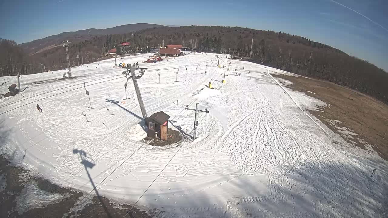 Jahodna Ski Slope East View Live Cam - Sever, Kosice 1, Kosice, Slovakia