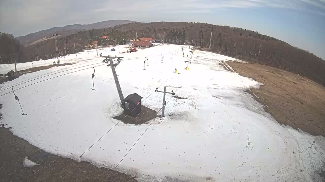 Jahodna Ski Slope East View Live Cam - Sever, Kosice 1, Kosice, Slovakia