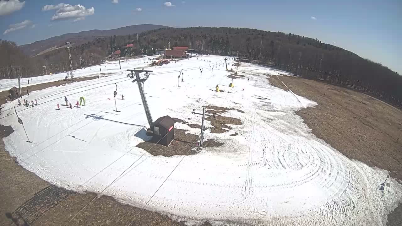 Jahodna Ski Slope East View Live Cam - Sever, Kosice 1, Kosice, Slovakia
