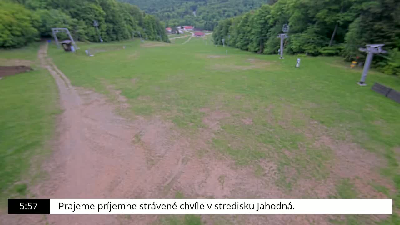 Jahodna Ski Slope Peak Skyline Live Cam - Sever, Kosice 1, Kosice, Slovakia