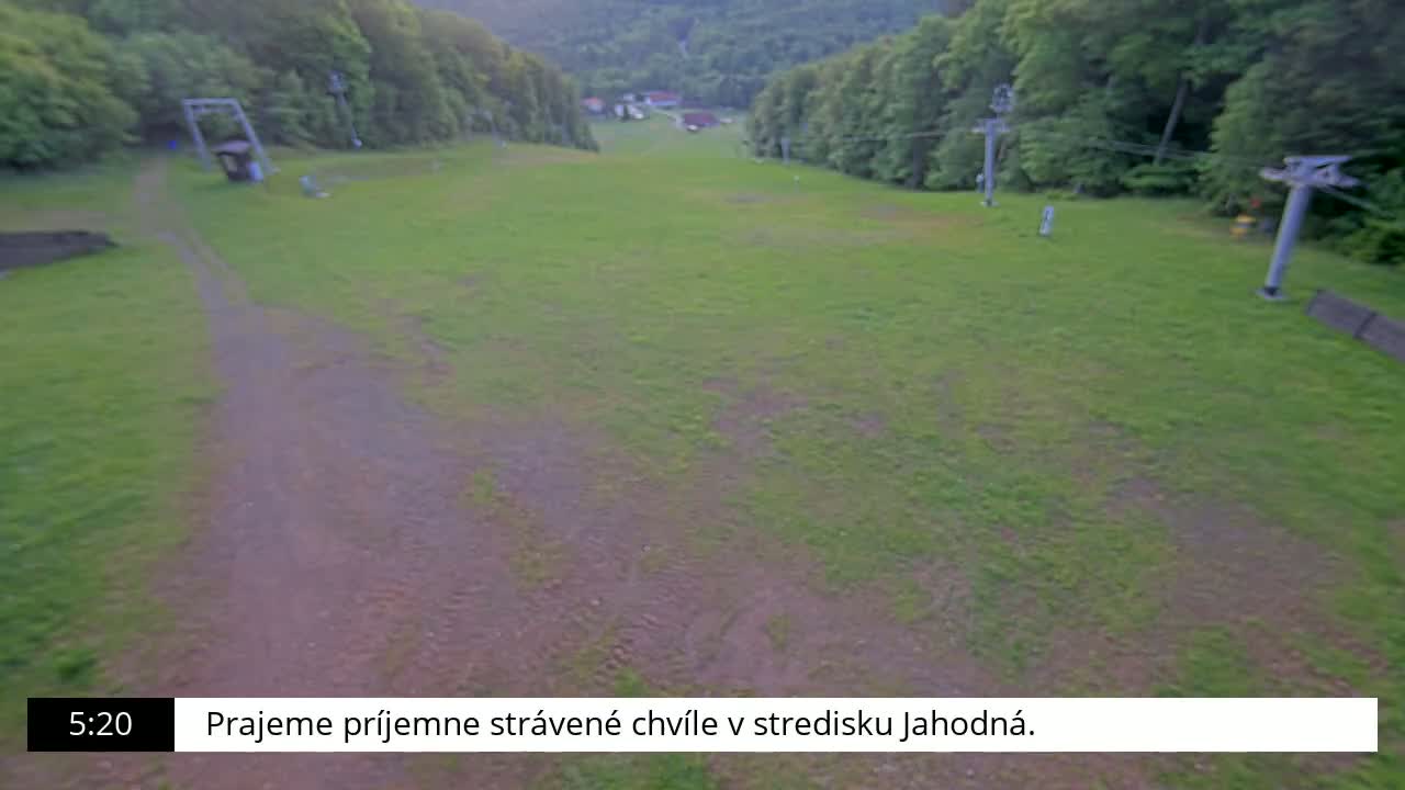 Jahodna Ski Slope Peak Skyline Live Cam - Sever, Kosice 1, Kosice, Slovakia