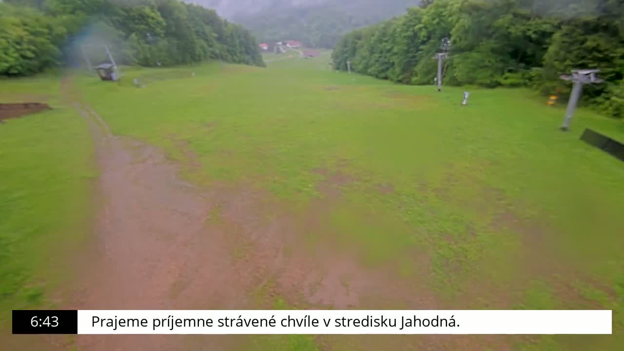 Jahodna Ski Slope Peak Skyline Live Cam - Sever, Kosice 1, Kosice, Slovakia