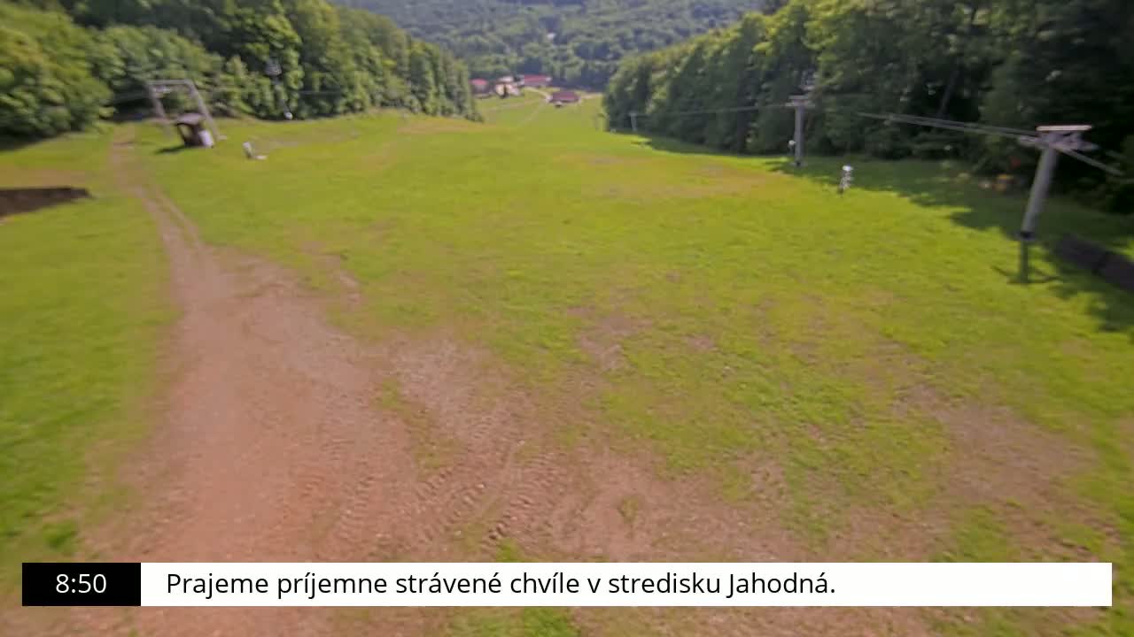 Jahodna Ski Slope Peak Skyline Live Cam - Sever, Kosice 1, Kosice, Slovakia