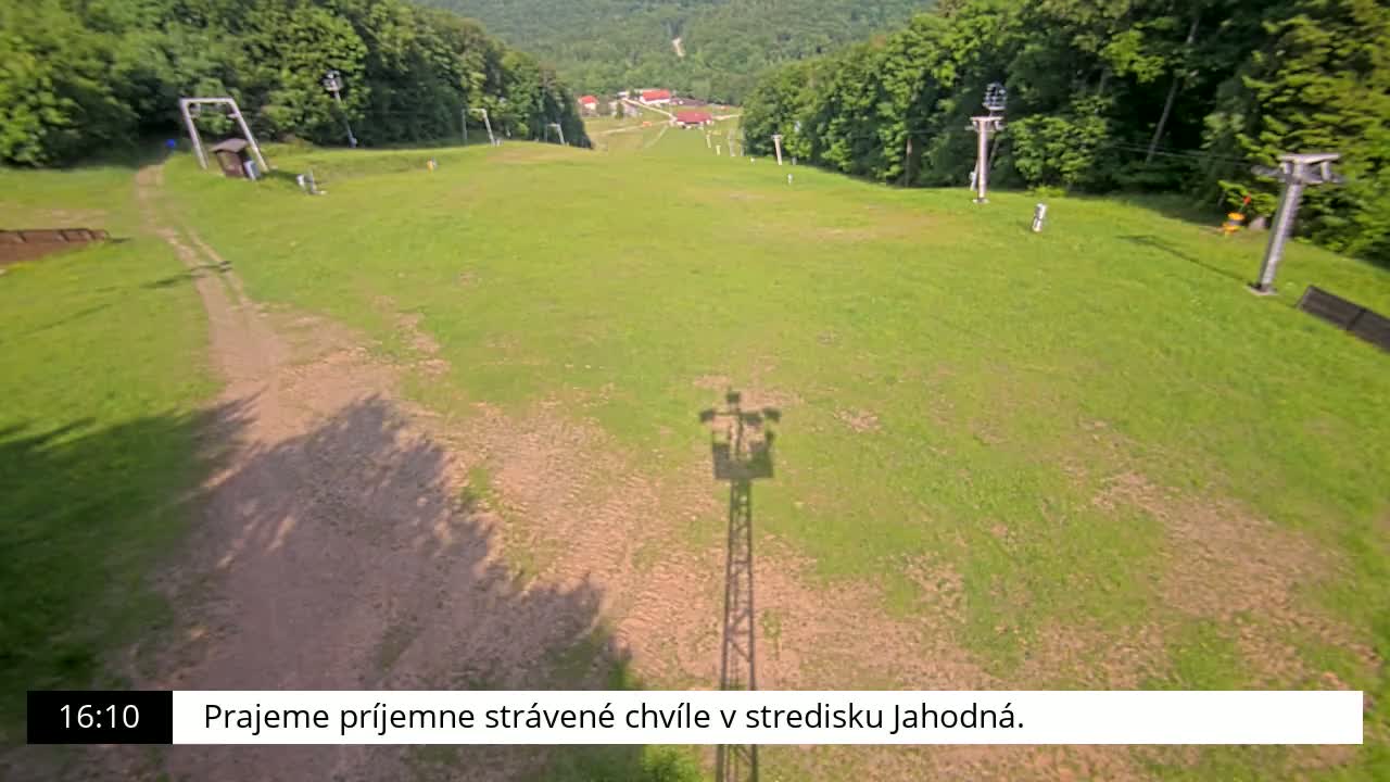 Jahodna Ski Slope Peak Skyline Live Cam - Sever, Kosice 1, Kosice, Slovakia