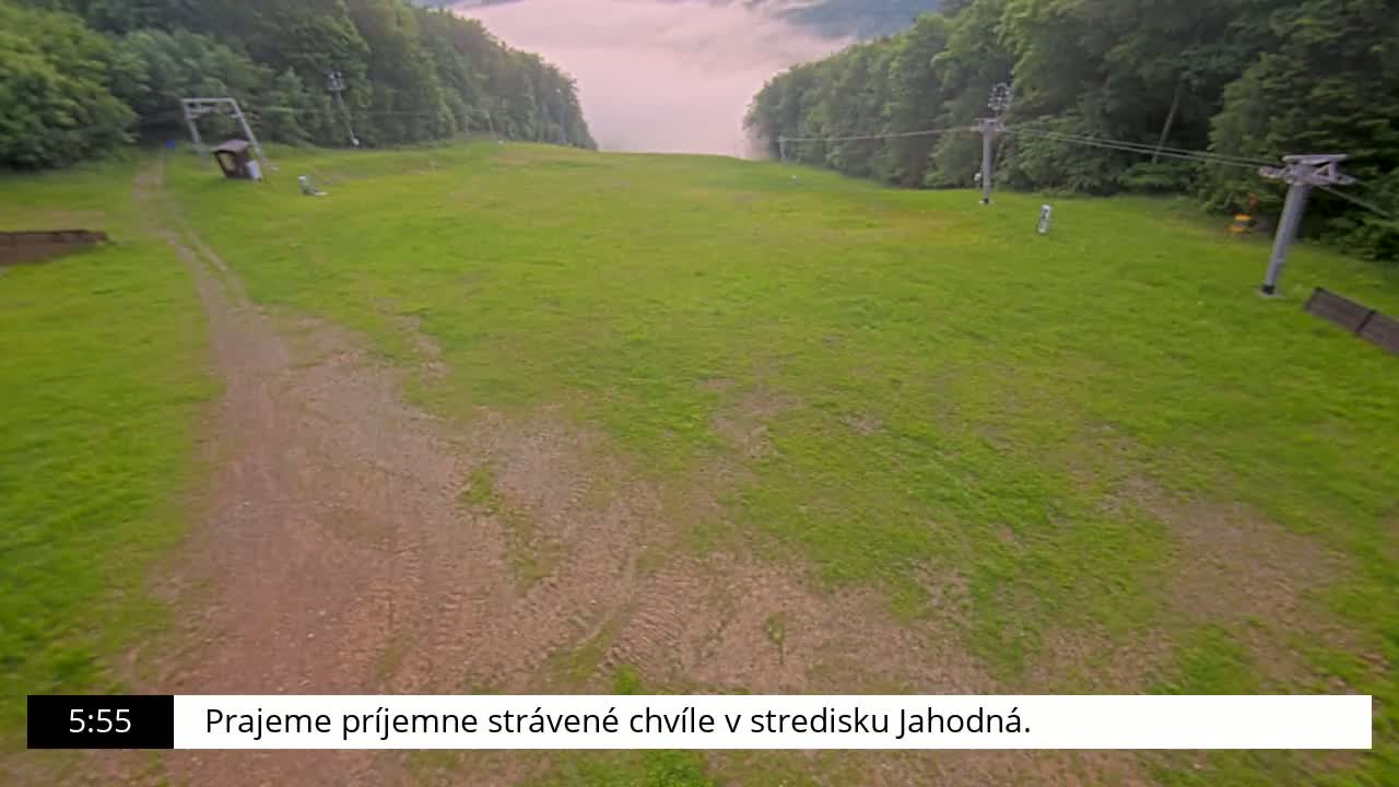 Jahodna Ski Slope Peak Skyline Live Cam - Sever, Kosice 1, Kosice, Slovakia
