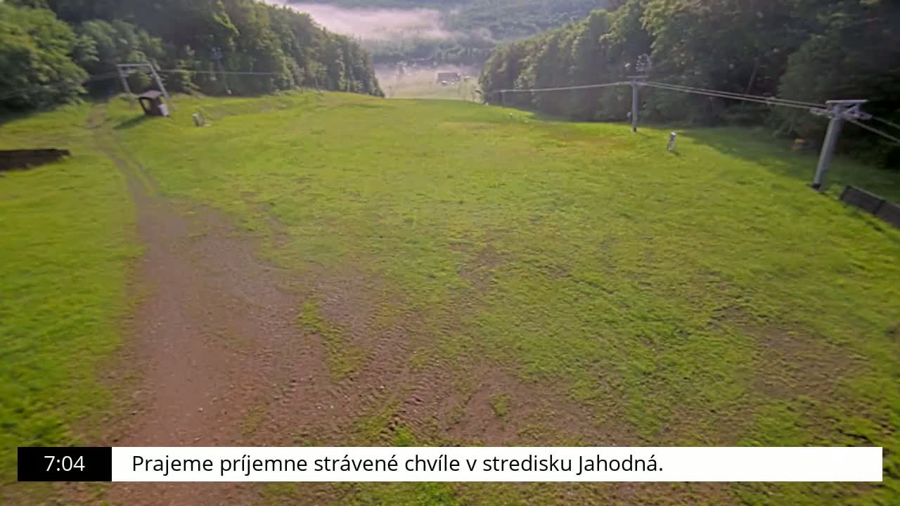 Jahodna Ski Slope Peak Skyline Live Cam - Sever, Kosice 1, Kosice, Slovakia