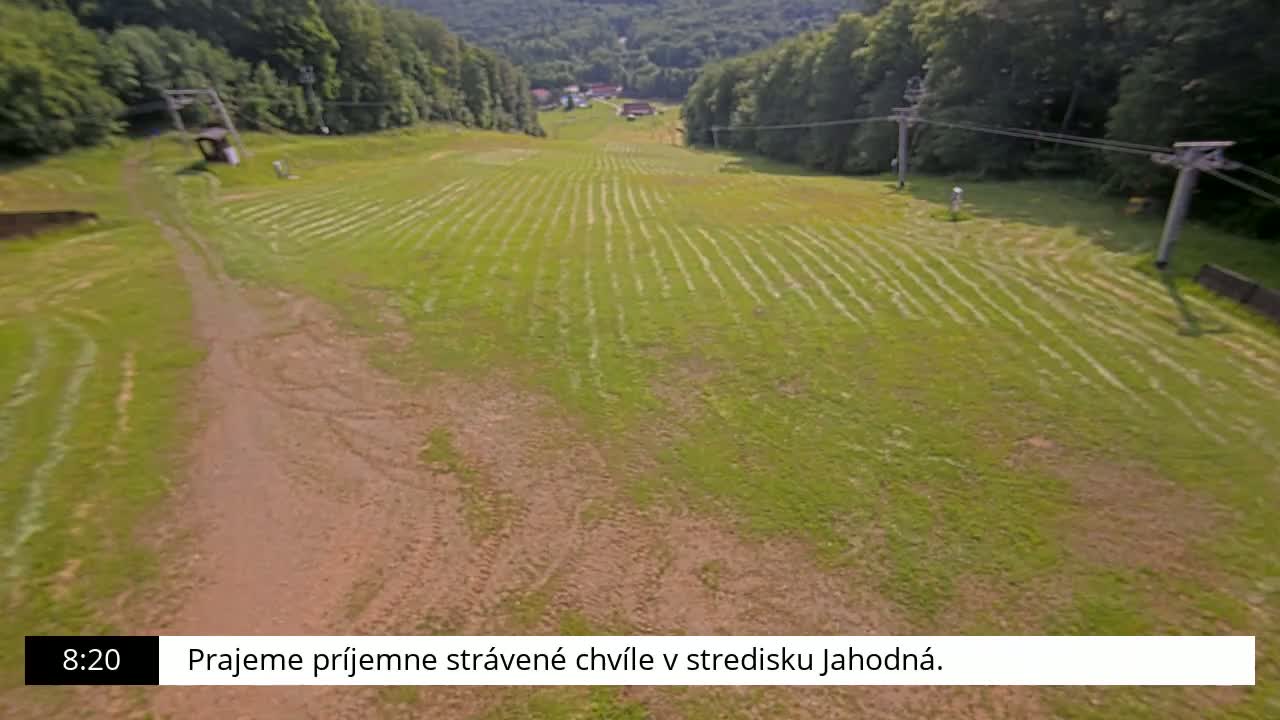 Jahodna Ski Slope Peak Skyline Live Cam - Sever, Kosice 1, Kosice, Slovakia