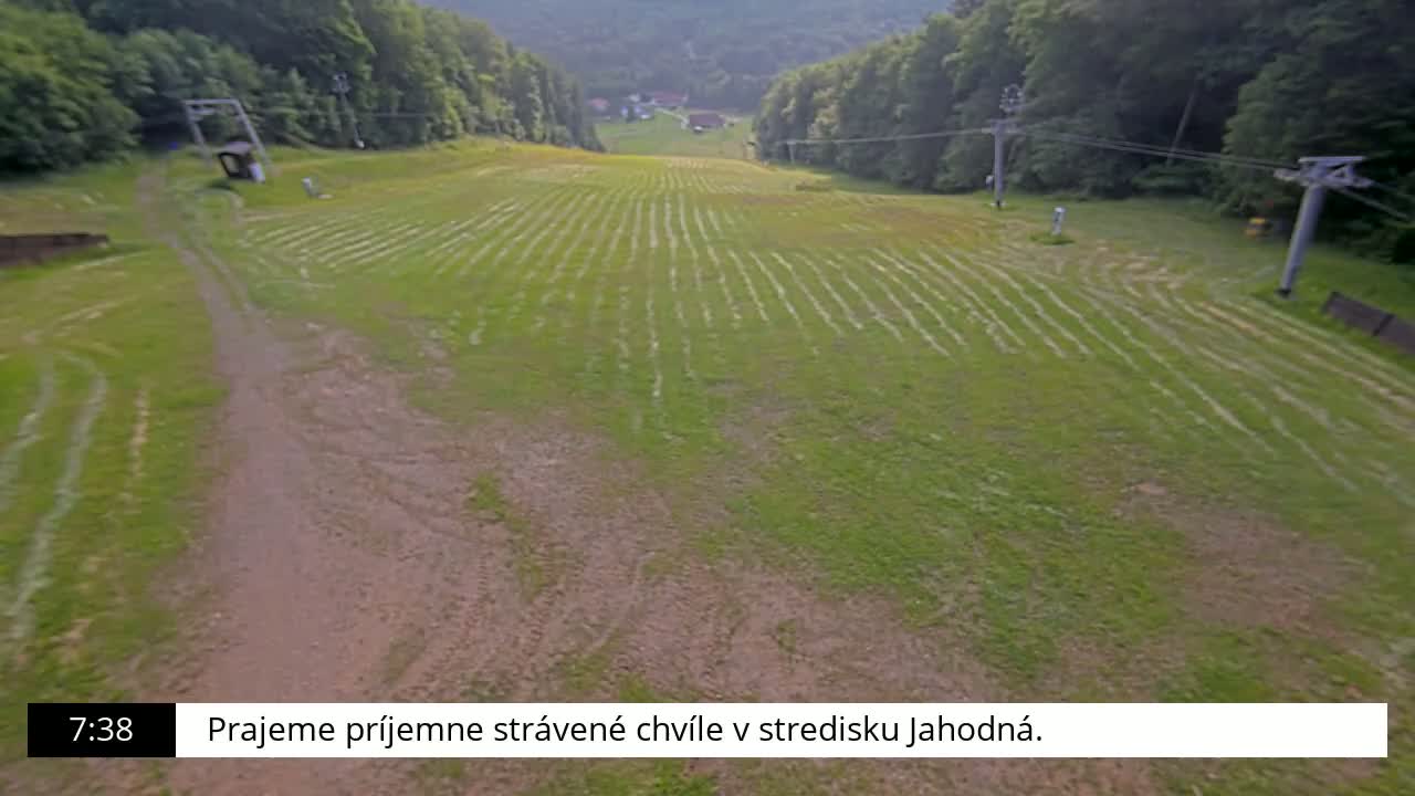 Jahodna Ski Slope Peak Skyline Live Cam - Sever, Kosice 1, Kosice, Slovakia