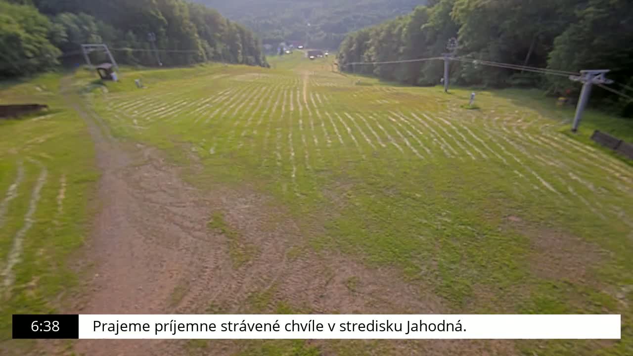 Jahodna Ski Slope Peak Skyline Live Cam - Sever, Kosice 1, Kosice, Slovakia