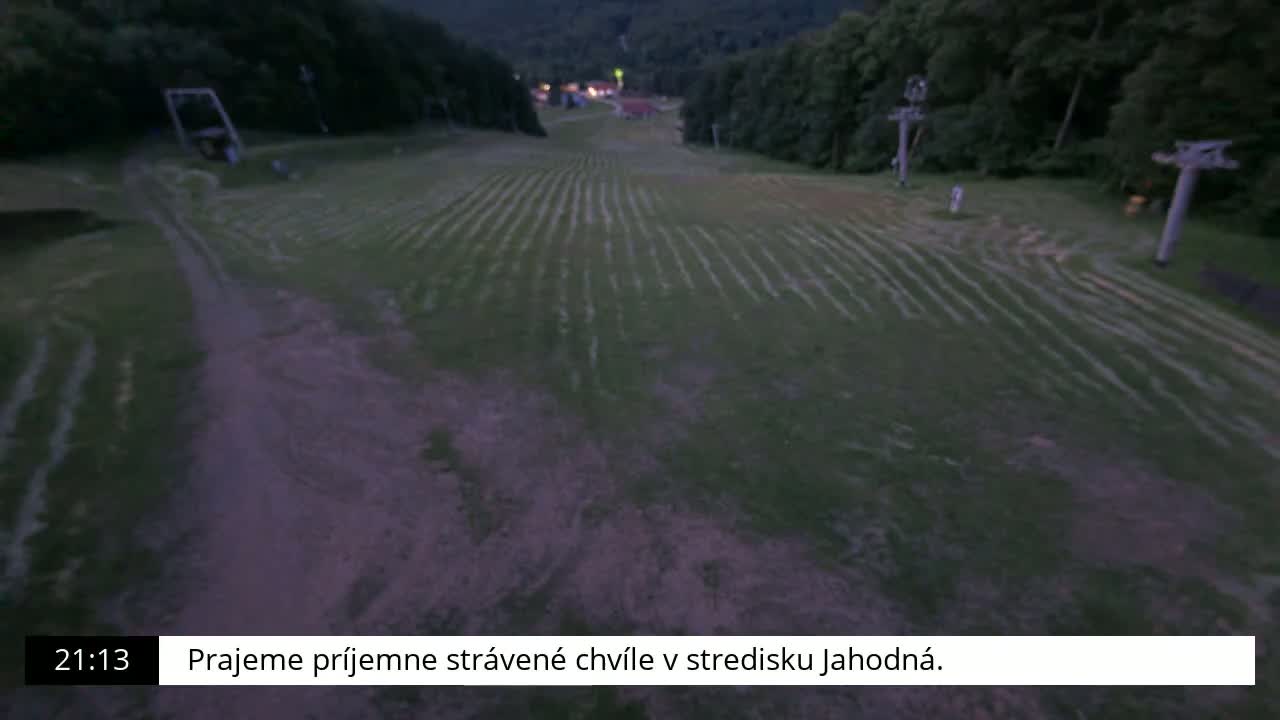 Jahodna Ski Slope Peak Skyline Live Cam - Sever, Kosice 1, Kosice, Slovakia