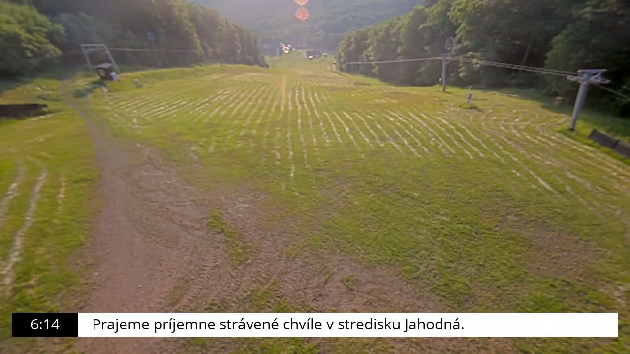 Jahodna Ski Slope Peak Skyline Live Cam - Sever, Kosice 1, Kosice, Slovakia