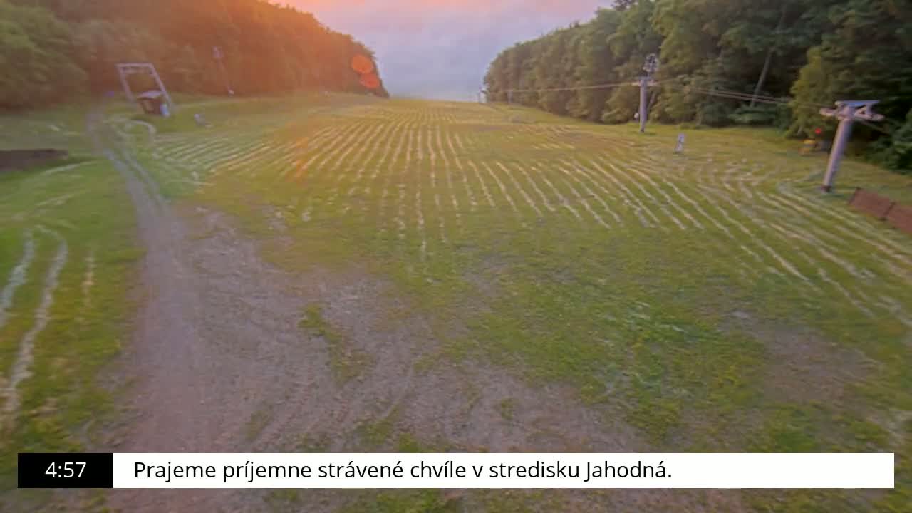 Jahodna Ski Slope Peak Skyline Live Cam - Sever, Kosice 1, Kosice, Slovakia