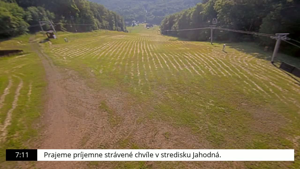 Jahodna Ski Slope Peak Skyline Live Cam - Sever, Kosice 1, Kosice, Slovakia