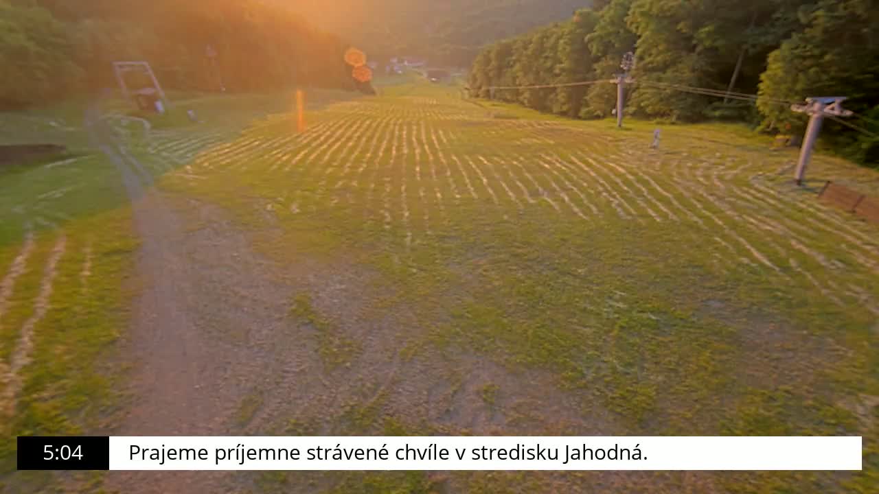 Jahodna Ski Slope Peak Skyline Live Cam - Sever, Kosice 1, Kosice, Slovakia