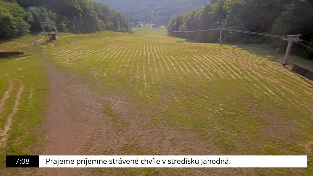 Jahodna Ski Slope Peak Skyline Live Cam - Sever, Kosice 1, Kosice, Slovakia