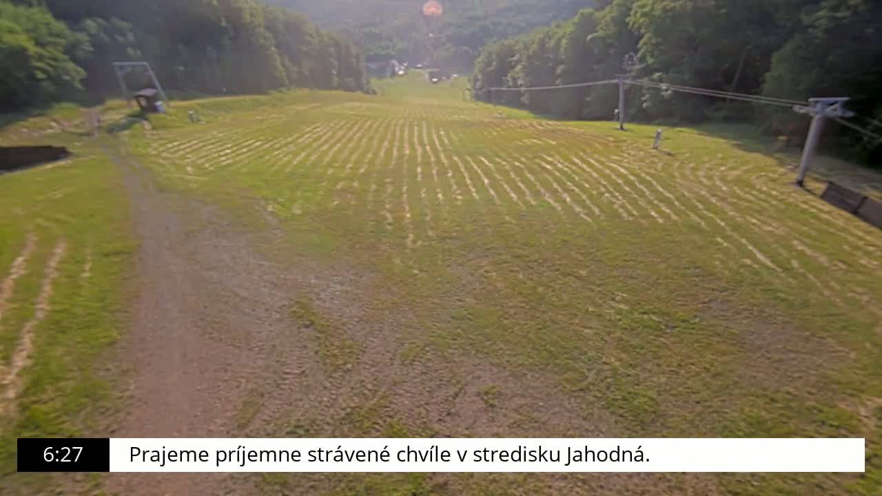 Jahodna Ski Slope Peak Skyline Live Cam - Sever, Kosice 1, Kosice, Slovakia