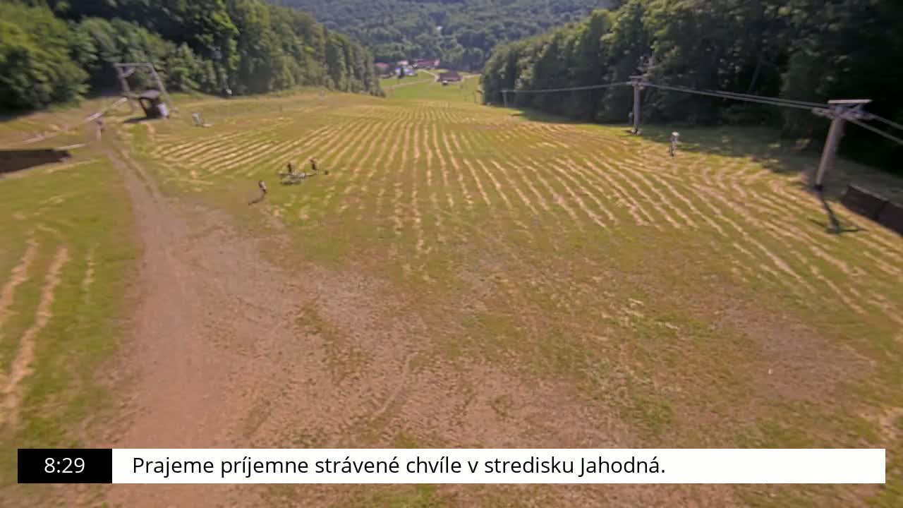 Jahodna Ski Slope Peak Skyline Live Cam - Sever, Kosice 1, Kosice, Slovakia
