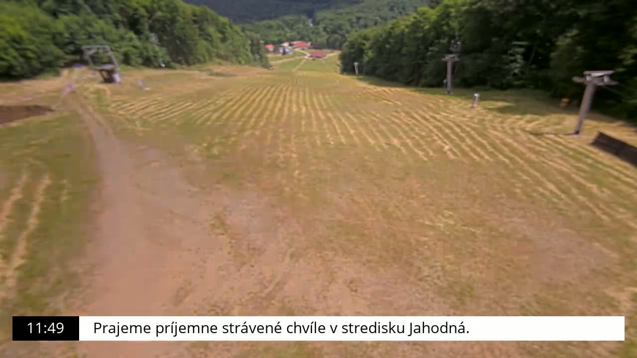 Jahodna Ski Slope Peak Skyline Live Cam - Sever, Kosice 1, Kosice, Slovakia