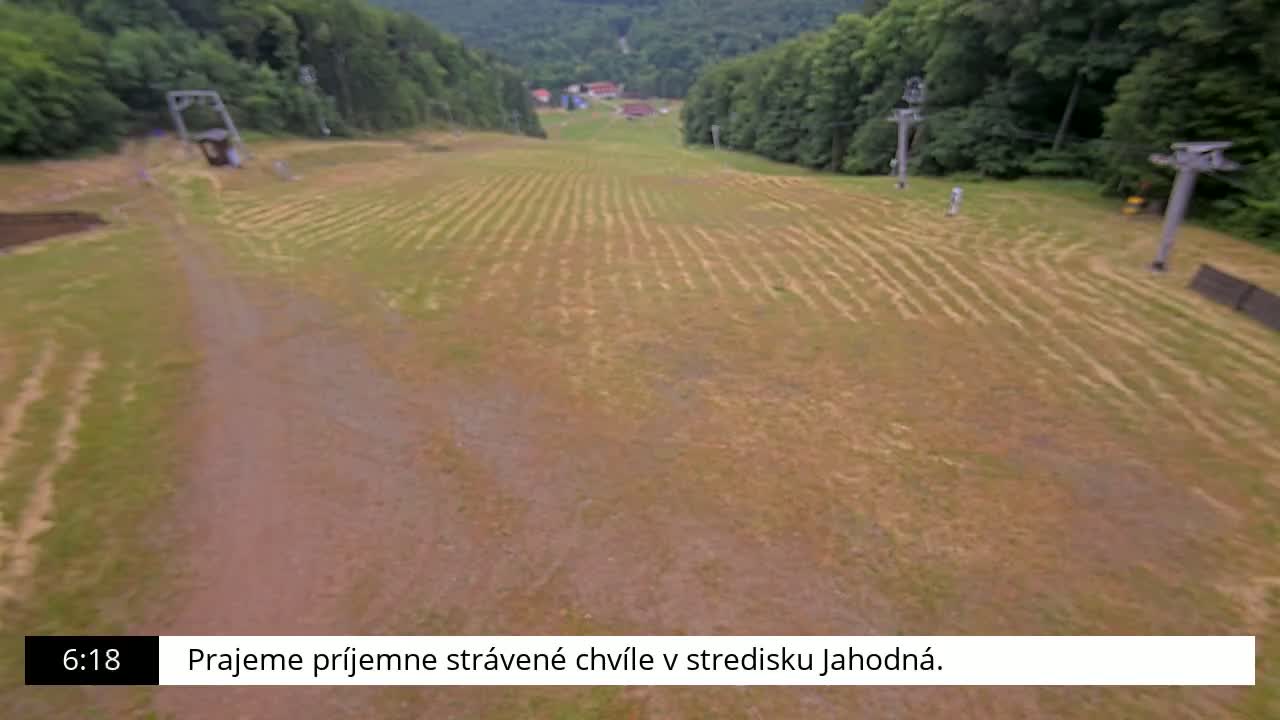 Jahodna Ski Slope Peak Skyline Live Cam - Sever, Kosice 1, Kosice, Slovakia