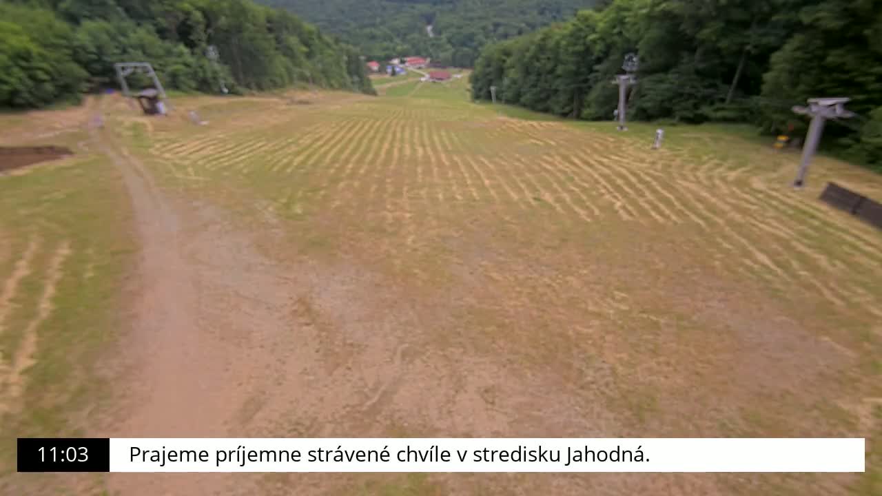 Jahodna Ski Slope Peak Skyline Live Cam - Sever, Kosice 1, Kosice, Slovakia